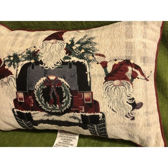 Christmas Santa Themed Pillow NEW - Picture 3 of 8